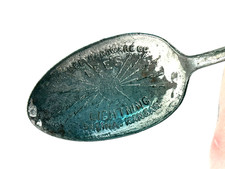 RARE H.D. HD Lee Mercantile Hardware Lee's Lightning Advertising Spoon picture