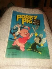 PORKY PIGS #303 dell comics 1950 golden age four color precode cartoon classic picture