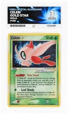 ACE 3 Celebi Holo Gold Star 100/100 Crystal Guardians Pokemon picture