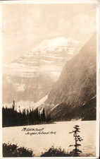 Jasper Natl Park, Edith Powell, Canada Posted Antique Real Photo Postcard RPPC picture