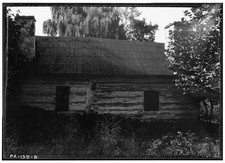 3. Exterior, view of rear from north west. Sept. 12, 1940. Mixon. - Lower picture