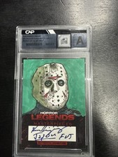 Horror Legends Ken Kirzinger Auto Jeff Ward Sketch 1/1 picture