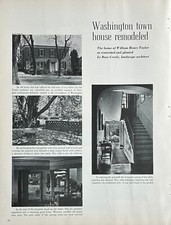 William Henry Taylor Home 1940 Washington DC Rose Greely Landscape Architect picture