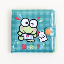 Kerokero Keroppi Retro Vinyl Wallet Japan Sanrio 3.5