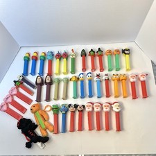 Lot Of 41 Vintage PEZ Dispensers-Disney DC Marvel Muppets Halloween 90s Rare  picture