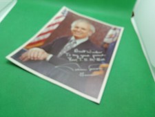 Governor Julian Carroll signed autograph photo politician 1960s KY Kentucky picture