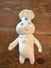 Vintage 1971 Pillsbury Doughboy Rubber Vinyl Figure Swivel Head Doll  7