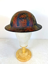 WWI  - WW1 US M1917 DOUGHBOY HELMET FIRST ARMY PAINTED INSIGNIA ZA57 picture