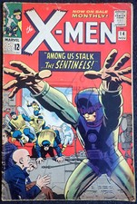 X-men #14 🟢 Beautiful Book 🟢 1st Sentinels Appearance 1965 picture