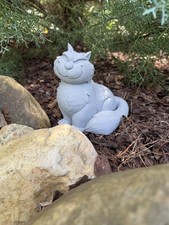 Cinderella’s Lucifer The Cat Garden Statue Villain Stake Decor Sidekicks picture