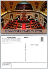 Continental Minnesota State Capitol Senate Chamber Postcard picture