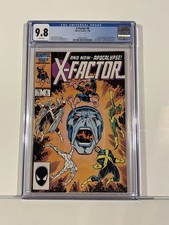 X-FACTOR #6 *CGC 9.8* 1st Full APOCALYPSE Appearance 1986 MARVEL Key Issue picture
