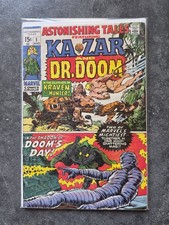 Astonishing Tales #1 Ka-Zar Dr. Doom Kraven Appearance Marvel Comics 1970 FN-VF  picture