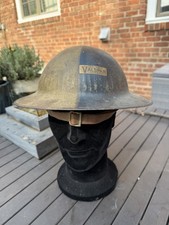 WW1 AMERICAN BRITISH HELMET  ADVERTISING VALSPAR MEDAL picture