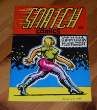 Snatch Comics #1 Robert Crumb Underground Comix 4th/5th Print Nice Copy picture
