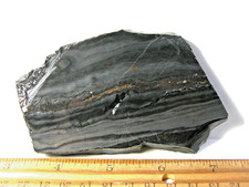Jade black slab Guatemala black jade rough violet hue 4x2x1/4