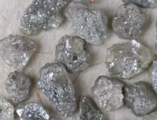 Raw Uncut Grey Diamonds 2 Pcs.  picture