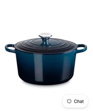 Le Creuset Signature Deep Round Oven - 6.5 Quart, Nuit picture