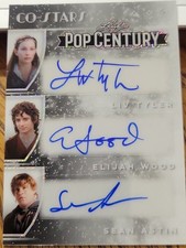 2025 Leaf Pop Century Co-Stars Liv Tyler, Elijah Wood, Sean Astin LOTR 1/1 picture