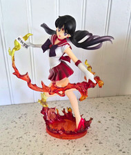 AS IS - Sailor Moon Sailor Mars Rei Hino PVC Figure Flame FIGUARTS ZERO picture