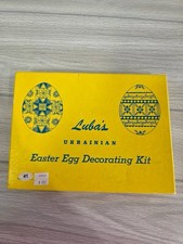 VTG Luba's Ukrainian Easter Egg PYSANKY Decorating Kit + Guide 3 Colors Wax #1 picture