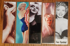 Marilyn Monroe Norma Jeane DiMaggio Mortenson Handmade Bookmark Bookmarks picture