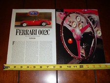 1947 FERRARI 002C V12 - ORIGINAL 1997 ARTICLE picture