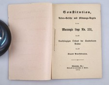 Antique 1872 Freemason Lodge Constitution By-Laws Booklet Macungie Pennsylvania picture