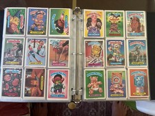 Vintage 1985 Garbage Pail Kids Binder Lot Series 1 ADA BOMB #8b Nasty Nancy picture
