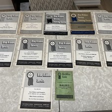 12 Vintage International Harvester IH Blue Ribbon Service Manuals 1942-1964 picture