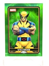 2025 Topps Chrome Marvel Deadpool Wolverine #5 True Green Refractor Parallel /99 picture