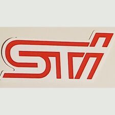 SUBARU STI Sticker picture