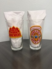 Vintage Biltmore Tap Room Pint Glasses Set Mark Dimmitt Purdue Area Lafayette IN picture