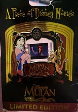 Disney Pin - Mulan A Piece Of  Disney Movies picture