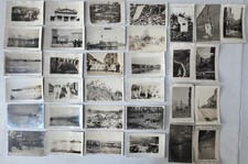 LOT 33 VINTAGE WWI TRIESTE ITALY MONFALCONE BATTLEFIELD  RPPC PHOTOS picture