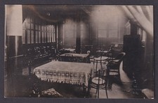 Vintage Postcard RPPC Interior of Sitting room picture