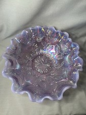 Fenton Lilac Lavender Iridescent Opalescent 9