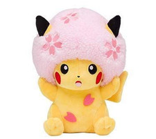 [Pokémon] Genuine Sakura Afro Pikachu Plush Tokyo DX Spring Limited picture
