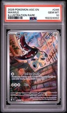 2026 POKEMON ASC EN-ASCENDED HEROES ILLUSTRATION RARE #246 MAWILE PSA 10 picture