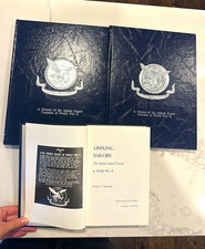 WWII US Navy Armed Guard Book Lot Vtg SIGNED Veteran Autographs Histories 3pc picture