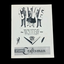 1954 Cadillac Craftsman Employee Magazine September GM Car Vintage 1950s News #2 picture