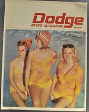 1965 Dodge Owners News Magazine Coronet 500 Hardtop Nice Original 65 picture