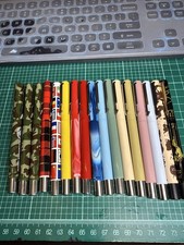lot of 17 vintage parker vector ballpoint picture