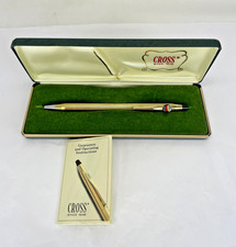 Vintage 1980’s Apple Rainbow Logo 10k Gold Filled Cross Pen picture