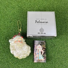 Kurt S. Adler Polonaise Collection North Wind Santa Glass Ornament picture