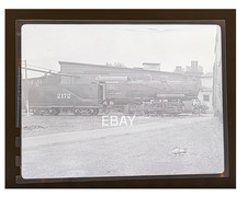 7/23/46 Ann Arbor Railroad No. 2172 Locomotive Owosso MI Photo Negative picture