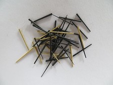 Brass and Steel Clock Tapered Pins - Assorted sizes - Package of 50 picture