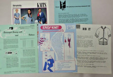 5 1970s Sewing Educational Pamphlets Lot: Sewing Knit Fabrics picture