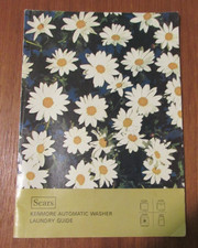 Vintage Sears Kenmore Automatic Washer Laundry Guide Booklet picture