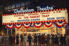 Cheltenham Theatre Philadelphia PA MODERN Vintage Postcard A665 picture